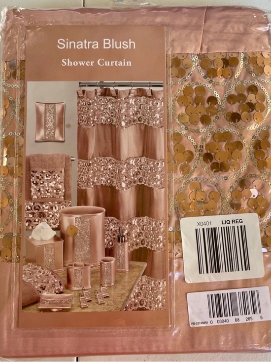 Sinatra Other - Blush Shower Curtain